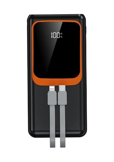 20000 Mh Pd 20w Ve Usb 22.5w Hızlı Şarj Dahili Type C Ve Lightning Kablolu Dünya Standartlarına Uygun Polymer Batar