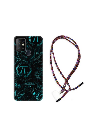 Infinix Hot 10 Kılıf Rasta Boyun Askılı Pi 1701