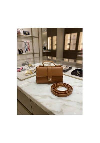 Names Bag Trend Model Lüks El, Omuz Ve Çapraz Kadın Çantası Kahverengi Kahverengi