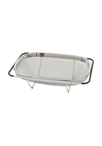 Ikea Idealisk Paslanmaz Çelik Köşeli Süzgeç 34X23 Cm