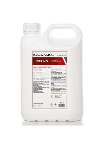 Karpaks Spring Halı Ve Oda Parfümü 5 Kg Şampuan