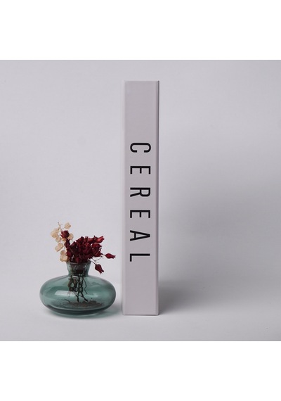Kitap Görünümlü Dekoratif Kutu Cereal Vazo, İskandinav Tarzı Kitap Şeklinde Saklama Kutusu