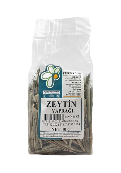 Papatya Gıda Zeytin Yaprağı 40 G