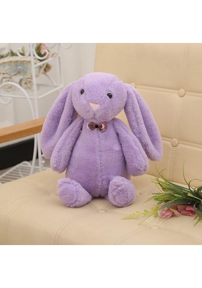 Uyku Arkadaşım Papyonlu Uzun Kulak Bunny Peluş Tavşan 65 CM 001