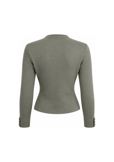Verymoda Çift Ssıra Düğme Blazer Triko Ceket K-238 Haki
