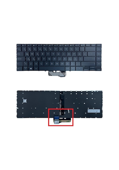 Asus Bx425j Notebook Klavye Siyah Tr Işıklı