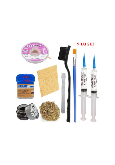 Mechanic Krem Lehim 183 C 42gr Havya Uc Temizleyici Flux Lehim Toplama Cp-2015 Lehim Emme Teli Spatula Seti04