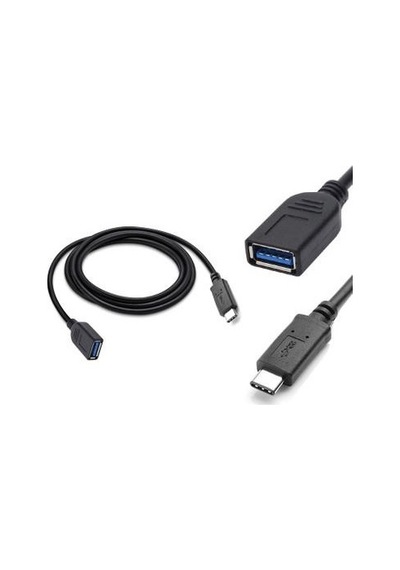 Uzun Type C Otg 1 Metre Typec Otg 1 Metre Type C Erkek Usb Dişi Kablo