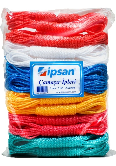 Çamaşır İpi Naylon 3mm - 8mt
