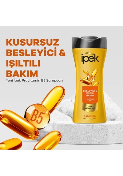 İpek Provitamin B5 Tüm Saçlar İçin Şampuan 480 Ml X 3 Adet PKT.IPEK.023