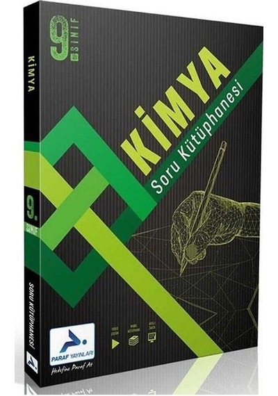 9.Sınıf Kimya Soru Kütüphanesi -  PRF Paraf Yayınları