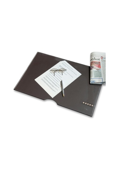 Pvc Double Color Kapaklı Pad Sümen 40X55 Cm Kahve