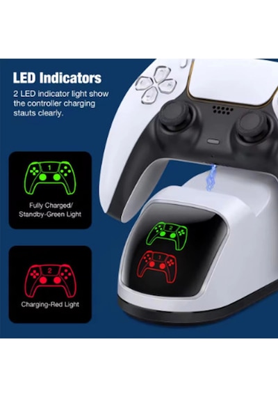 Ps5 Dualsense Şarj Istasyonu Playstation 5 Uyumlu Charging S