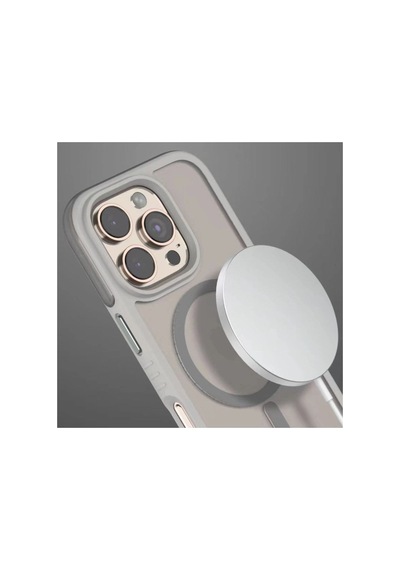 Venco Apple iPhone  Uyumlu  16 Pro Max Orbit Magsafe Kapak - Titan Gri
