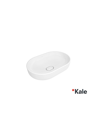 Kale Zero 2.0 60x40 Cm Beyaz Oval Çanak Lavabo
