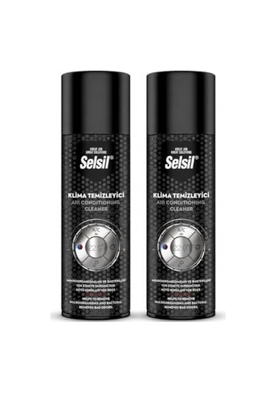 Selsil Klima Temizleyici Sprey 150 Ml Araç Klima Koku Giderici Limon Kokulu 2 Adet Genel