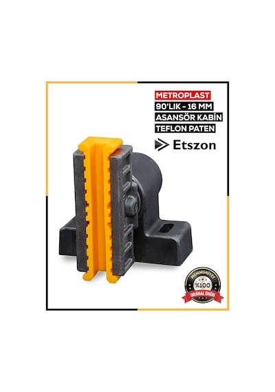 Asansör 16 Mm 90'lık Teflon Kabin Pateni-3346