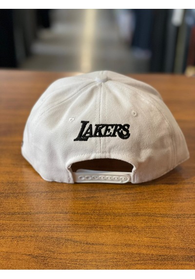 La Los Angeles Nakış Hip Hop Snapback Rapper Basket Cap Şapka Beyaz