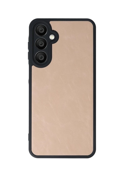 Samsung Galaxy A26 Uyumlu Kılıf Aras Deri Kapak - Pudra