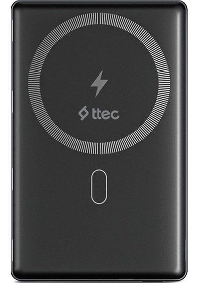 Ttec 2BB229GR 5.000 mAh MagSafe Uyumlu PD 20W Kablosuz Taşınabilir Hızlı Şarj Aleti