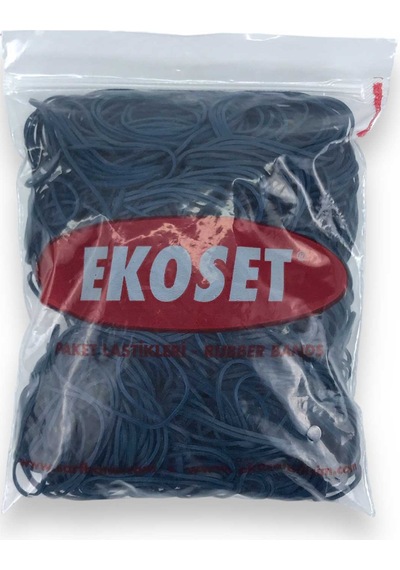 Ekoset 500 Adet 70 MM Mavi Para Lastiği