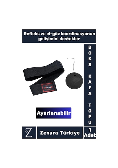 Premium El Göz Koordinasyonu Refleks Geliştirici Ayarlanabilir İpli Boks Antrenman Kafa Topu