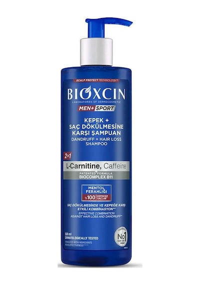 Bioxcin Men Sport Kepek Ve Dökülme Karşıtı Şampuan 500 Ml Tüm Saçlar
