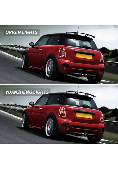 Autogp Mini Cooper R56 Stop Lambası Ledli British Flag 2008 / 2014 Kırmızı