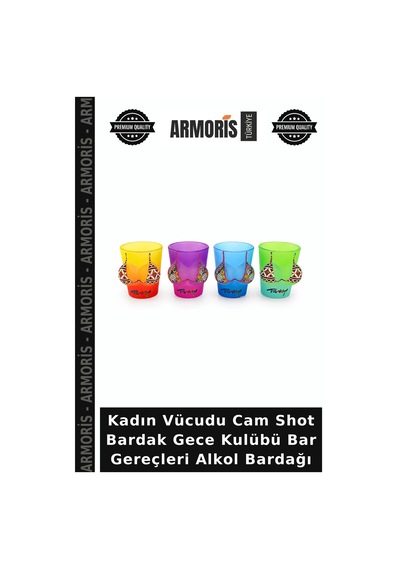 Kadın Vücudu Cam Shot Bardak Gece Kulübü Bar Gereçleri Alkol Bardağı