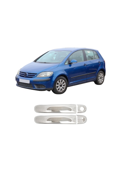 Volkswagen Golf 5 Uyumlu 2005-2009 Krom Kapı Kolu 2 Kapı Paslanmaz  Çelik