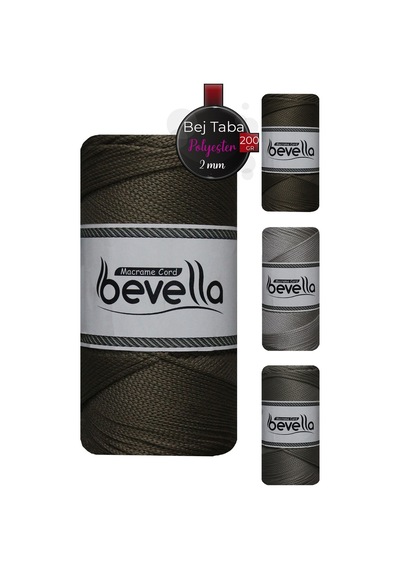 2 Mm - 200 Gr Polyester Pp Makrome İpi Polyester Makrome İp Supla İp Ve Çanta İpliği