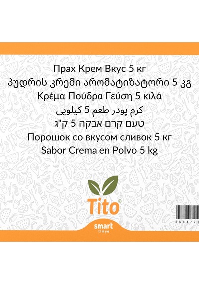 Toz Krema Aroması 5 Kg