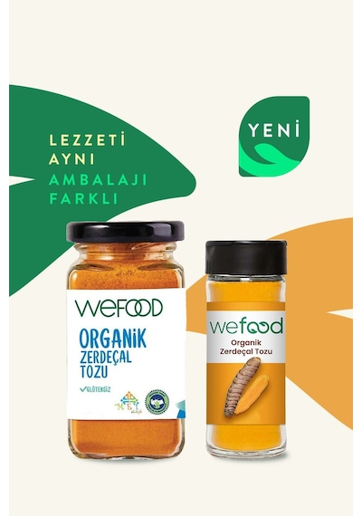 Wefood Organik Zerdeçal Tozu 55 gr