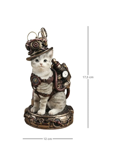 Chrono-cat Steampunk Kedi Biblosu