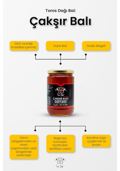 Toros Dağı Çakşır Balı 860 G