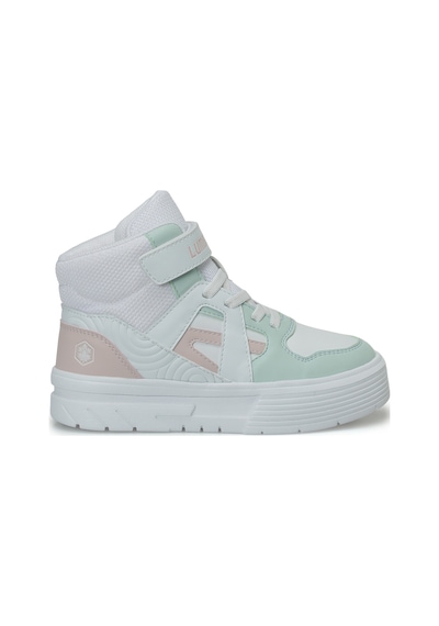 Lumberjack Crusel Hı Beyaz Kız Çocuk High Sneaker 000000000102697249 Beyaz-a Yesıl