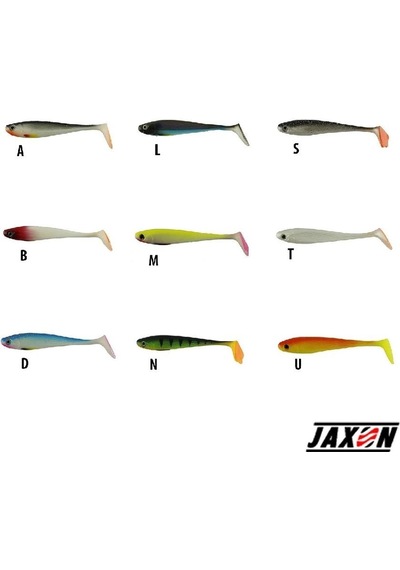 Silikon Balık Jaxon Gummy Intensa Tg-ına105 11cm 5 Li Pk Renk:s