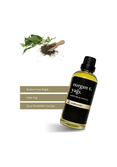 Sabunal Isırgan Tohumu Yağı 100 ML - Soğuk Sıkım