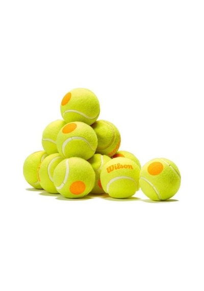 Wilson Starter Turuncu Noktalı Çocuk Tenis Topu 12li Wrt137200