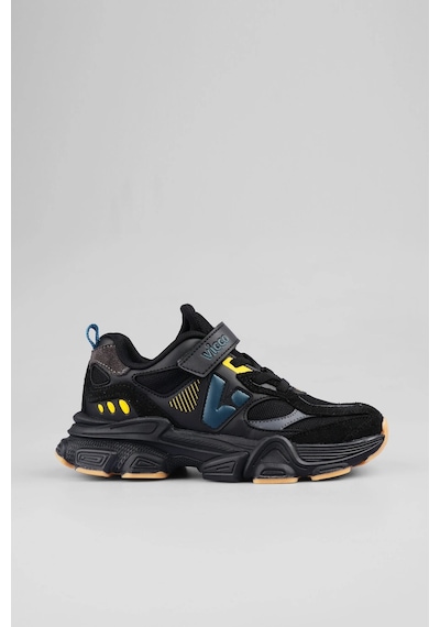 Vicco Wild Çocuk Rahat Sneaker Siyah
