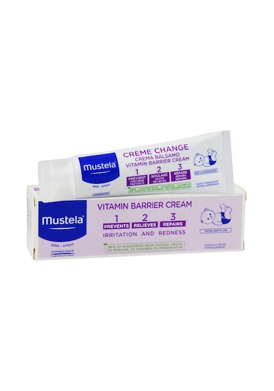 Mustela 1.2.3 Vitamin Barrier Pişik Kremi 50 ML