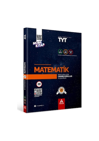 TYT Matematik Konularına ve Zorluk Derecelerine Göre Çıkmış Soru ve Çözümleri -  A Yayınları