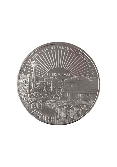 Agakulche Ankara'nın Başkent Oluşunun 100. Yılı Gümüş Sikke Coin