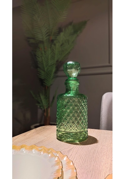 Selim Laura Dekoratif Şişe Yeşil 231ysl15cm