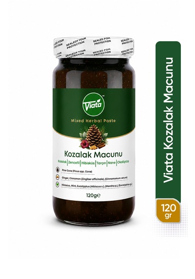 Kozalak Macunu Zencefil Hibiskus Tarçın Nane Okaliptüs İçeren Bitkisel Karışım 120 G