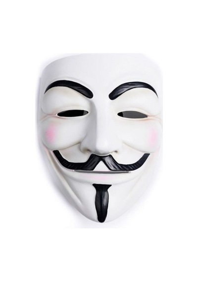 V For Vendetta Sert Plastik Maske Diğer