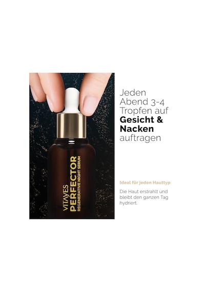 Vitayes Perfector Rejeneratif Yenileyici Gece Yüz Serumu 30 ML