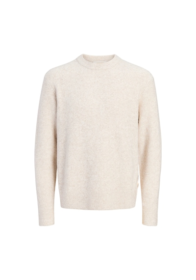 Jack & Jones Jorfrederiksberg Erkek Kazak 12300465 Ekru