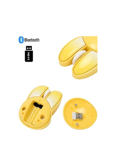 NDNeed ND-RABBITMOUSE03 Sevimli Tavşan 3D Kablosuz Mouse
