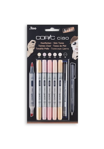 Copic Ciao 5+1 Set - Skin Tones